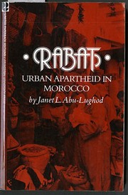 Front cover of Rabat, urban apartheid in Morocco by Janet L. Abu-Lughod
