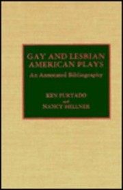 Front cover of Gay and lesbian American plays by Ken Furtado