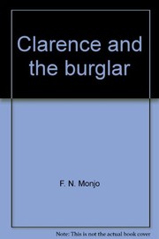 Front cover of Clarence and the burglar by F. N. Monjo