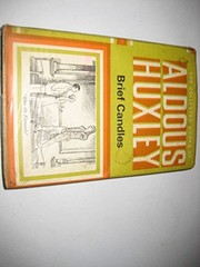 Front cover of Brief candles by Aldous Huxley