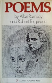 Front cover of Poems by Allan Ramsay and Robert Fergusson by Alexander Manson Kinghorn