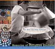 Front cover of Memories of Philippine kitchens by Amy Besa