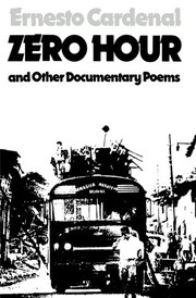 Front cover of Zero hour and other documentary poems by Ernesto Cardenal