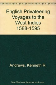 Cover of English privateering voyages to the West Indies, 1588-1595 by Kenneth Raymond Andrews