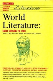 Front cover of World literature by Arthur H. Bell