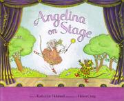Front cover of Angelina on stage by Katharine Holabird