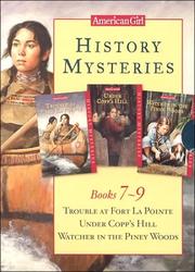Cover of History Mysteries by Pleasant Company