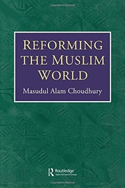 Cover of Reforming the Muslim world by Masudul Alam Choudhury