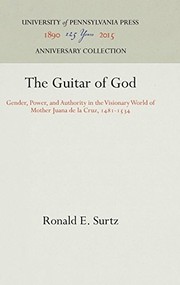 Front cover of The guitar of God by Ronald E. Surtz