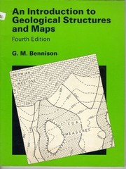 Cover of An introduction to geological structures and maps by G. M. Bennison