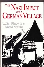Cover of The Nazi impact on a German village by Walter Rinderle