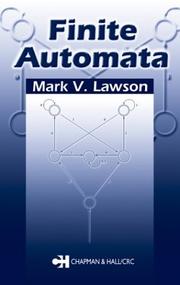 Cover of Finite automata by Mark V. Lawson