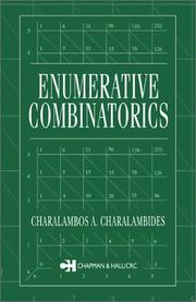 Cover of Enumerative Combinatorics by Charalambos A. Charalambides