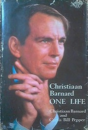 Front cover of Christiaan Barnard by Christiaan Barnard
