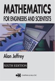 Cover of Mathematics for engineers and scientists by Alan Jeffrey