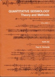 Front cover of Quantitative seismology by Keiiti Aki