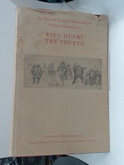 Front cover of The history of King Henry the Fourth by William Shakespeare