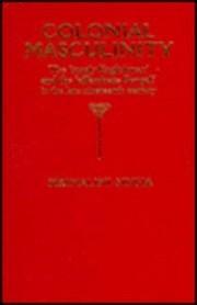 Cover of Colonial masculinity by Mrinalini Sinha