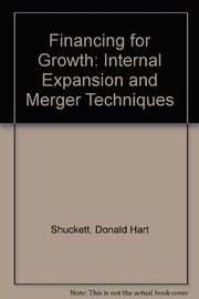 Front cover of Financing for growth by Donald H. Shuckett