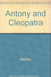 Cover of Antony and Cleopatra, 1677 by Sir Charles Sedley