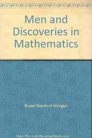 Cover of Men and discoveries in mathematics by Morgan, Bryan