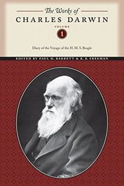 Front cover of Charles Darwin's diary of the voyage of H.M.S. "Beagle" by Charles Darwin