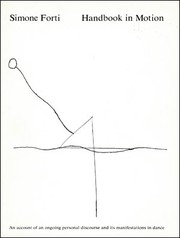Cover of Handbook in motion by Simone Forti