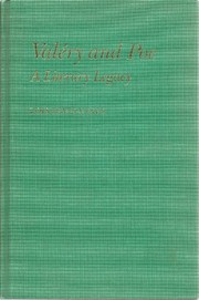 Cover of Valéry and Poe by Lois Vines