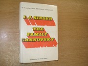 Cover of Di mishpoḥe Ḳarnoṿsḳi by Israel Joshua Singer