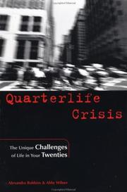 Front cover of Quarterlife crisis by Alexandra Robbins