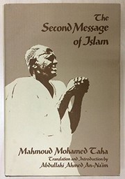 Front cover of The second message of Islam by Maḥmūd Muḥammad Ṭāhā