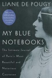 Front cover of Mes cahiers bleus by Liane de Pougy