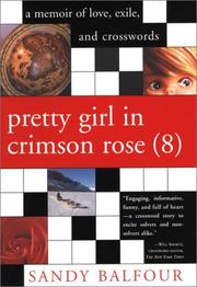 Front cover of Pretty girl in crimson rose (8) by Sandy Balfour