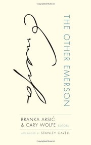 Cover of The Other Emerson by Branka Arsic