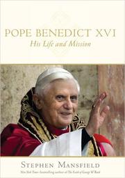 Cover of Pope Benedict XVI by Stephen Mansfield