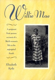 Cover of Willie Mae by Elizabeth Kytle