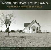 Cover of Rock beneath the sand by Lois E. Myers