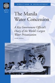 Cover of The Manila water concession by Mark Dumol
