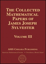 Cover of The Collected Mathematical Papers of James Joseph Sylvester, Volume 2 (AMS Chelsea Publishing) by James Joseph Sylvester