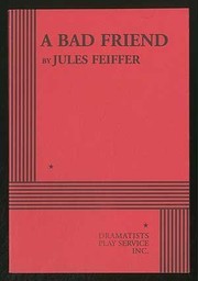 Cover of A bad friend by Jules Feiffer