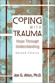 Cover of Coping With Trauma by Jon G. Allen