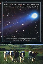 Front cover of What if our world is their heaven? by Philip K. Dick
