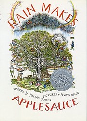 Cover of Rain makes applesauce by Julian Scheer