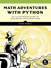 Cover of Math Adventures with Python: An Illustrated Guide to Exploring Math with Code by Peter Farrell
