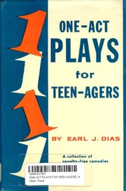 Front cover of One-act plays for teen-agers by Earl J. Dias