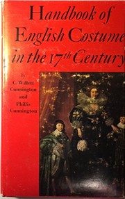 Cover of Handbook of English costume in the seventeenth century by Cunnington, C. Willett