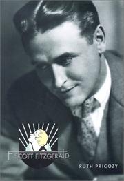 Cover of F. Scott Fitzgerald by Ruth Prigozy