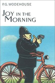 Front cover of Joy in the Morning by P. G. Wodehouse