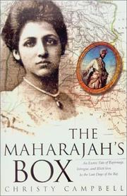 Cover of The Maharajah's box by Christopher Campbell