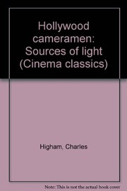 Cover of Hollywood cameramen by Charles Higham